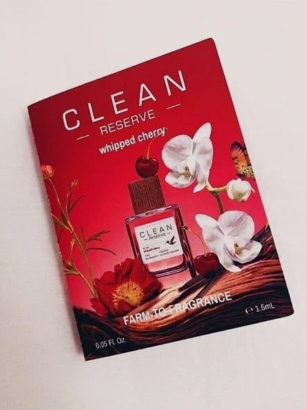 Clean Reserve Whipped Cherry sample
